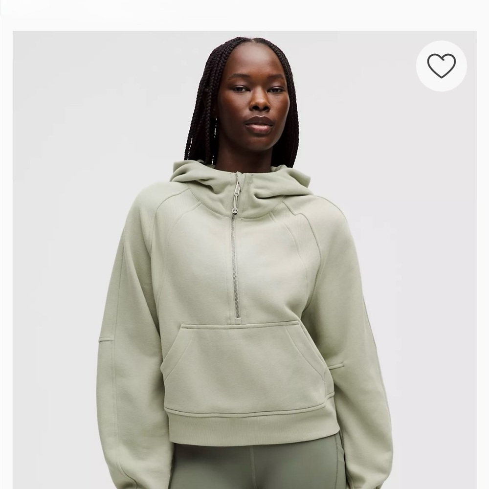 NWT Lulu Lemon Scuba Oversized Half-Zip Hoodie